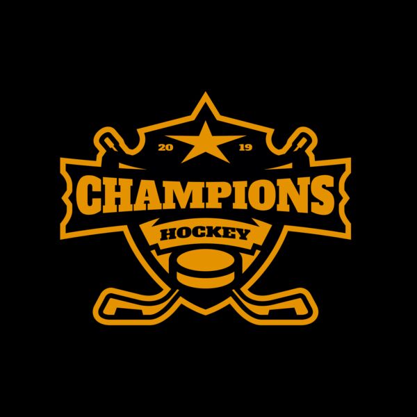 Champions Hockey logo template 02 Thumbnail