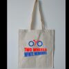 Budget Calico Tote Bag Thumbnail