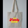 Budget Calico Tote Bag Thumbnail