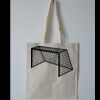 Budget Calico Tote Bag Thumbnail