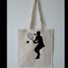 Budget Calico Tote Bag Thumbnail