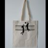 Budget Calico Tote Bag Thumbnail