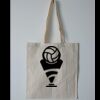 Budget Calico Tote Bag Thumbnail