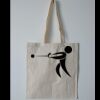 Budget Calico Tote Bag Thumbnail