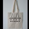 Budget Calico Tote Bag Thumbnail
