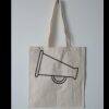 Budget Calico Tote Bag Thumbnail