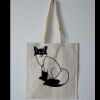 Budget Calico Tote Bag Thumbnail