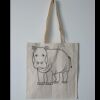 Budget Calico Tote Bag Thumbnail