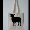 Budget Calico Tote Bag Thumbnail