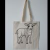 Budget Calico Tote Bag Thumbnail