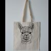 Budget Calico Tote Bag Thumbnail