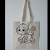 Budget Calico Tote Bag Thumbnail