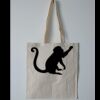 Budget Calico Tote Bag Thumbnail
