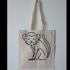 Budget Calico Tote Bag Thumbnail