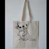 Budget Calico Tote Bag Thumbnail