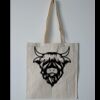 Budget Calico Tote Bag Thumbnail
