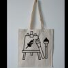 Budget Calico Tote Bag Thumbnail