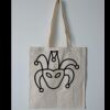 Budget Calico Tote Bag Thumbnail