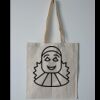 Budget Calico Tote Bag Thumbnail