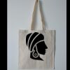 Budget Calico Tote Bag Thumbnail