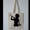 Budget Calico Tote Bag Thumbnail