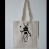 Budget Calico Tote Bag Thumbnail