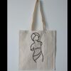 Budget Calico Tote Bag Thumbnail