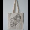 Budget Calico Tote Bag Thumbnail