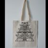 Budget Calico Tote Bag Thumbnail