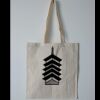 Budget Calico Tote Bag Thumbnail