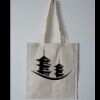 Budget Calico Tote Bag Thumbnail