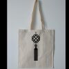 Budget Calico Tote Bag Thumbnail