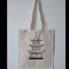 Budget Calico Tote Bag Thumbnail