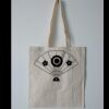 Budget Calico Tote Bag Thumbnail
