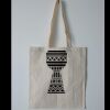 Budget Calico Tote Bag Thumbnail