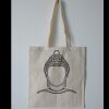Budget Calico Tote Bag Thumbnail