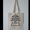 Budget Calico Tote Bag Thumbnail