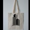Budget Calico Tote Bag Thumbnail