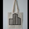 Budget Calico Tote Bag Thumbnail