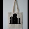 Budget Calico Tote Bag Thumbnail