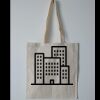 Budget Calico Tote Bag Thumbnail