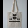 Budget Calico Tote Bag Thumbnail