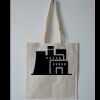 Budget Calico Tote Bag Thumbnail