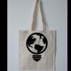 Budget Calico Tote Bag Thumbnail