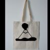 Budget Calico Tote Bag Thumbnail