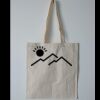 Budget Calico Tote Bag Thumbnail