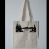 Budget Calico Tote Bag Thumbnail