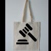 Budget Calico Tote Bag Thumbnail