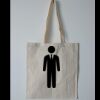 Budget Calico Tote Bag Thumbnail