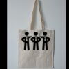 Budget Calico Tote Bag Thumbnail